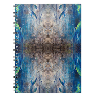Kaleidoskopisch abstrakt bunt bohemien mandala anteckningsbok