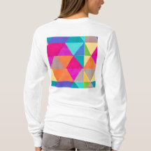 Kaleidoskopisk Harmoni Dam T-Shirt