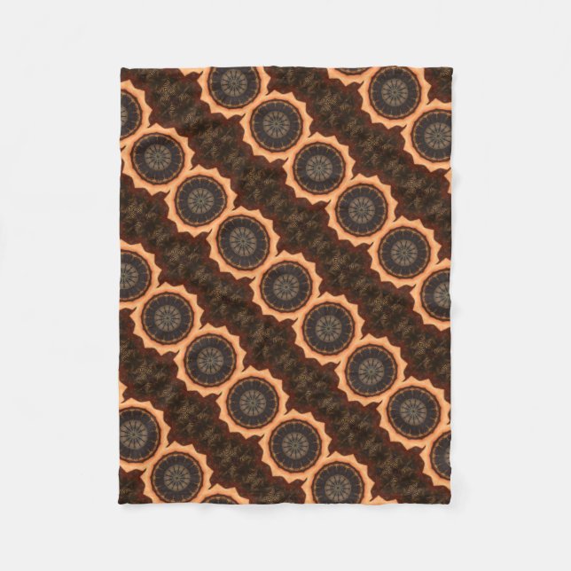 Kalejdoskop 1 fleecefilt (Framsidan)