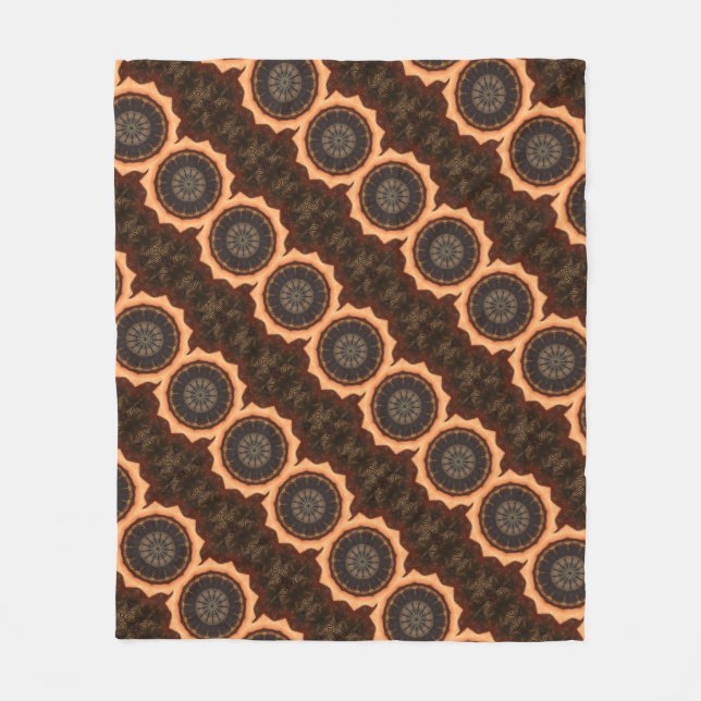 Kalejdoskop 1 fleecefilt (Framsidan)