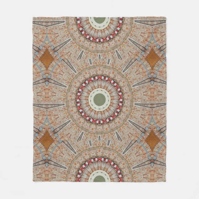 Kalejdoskop 6 fleecefilt (Framsidan)