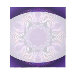 Kalejdoskop Apophysis Blomma I Anteckningsblock