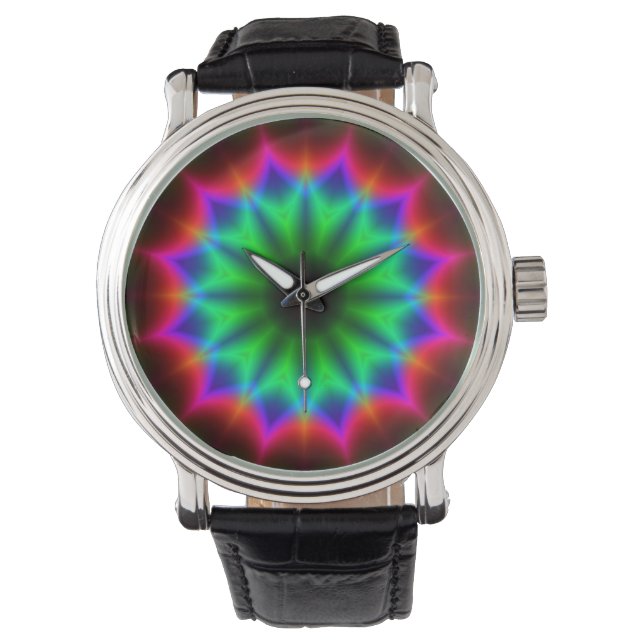 Kalejdoskop Art 17 Alternativ för bevakning och si Armbandsur (Framsida)
