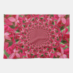 Kalejdoskop: Blood Milkweed Flower Art Kökshandduk