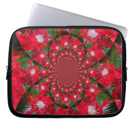 Kalejdoskop: Blood Milkweed Flower Art Laptop Sleeve