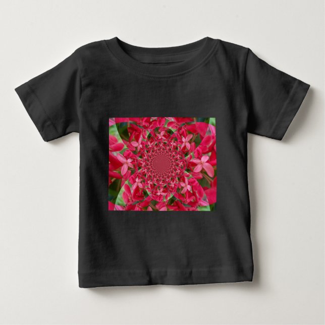 Kalejdoskop: Blood Milkweed Flower Art T-shirt (Framsida)
