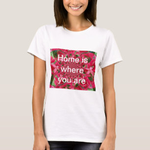 Kalejdoskop: Blood Milkweed Flower Art Tee Shirt