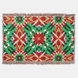 Kalejdoskop Dröm Mandala Konst Filt