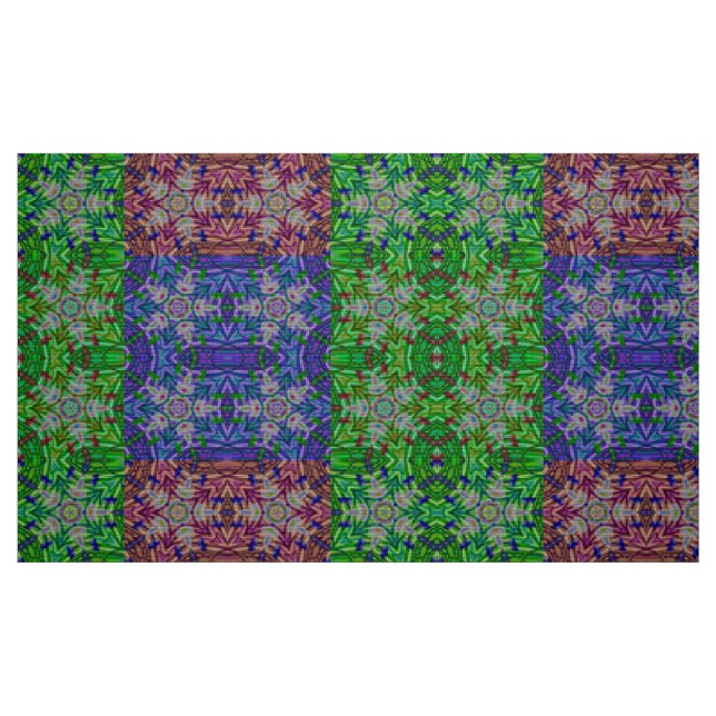 Kalejdoskop färgtyg Kul! Tyg (Fat Quarter)