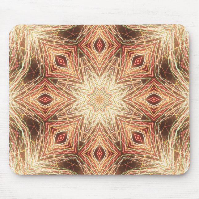 Kalejdoskop för Färg Mouse Pad Musmatta (Framsidan)