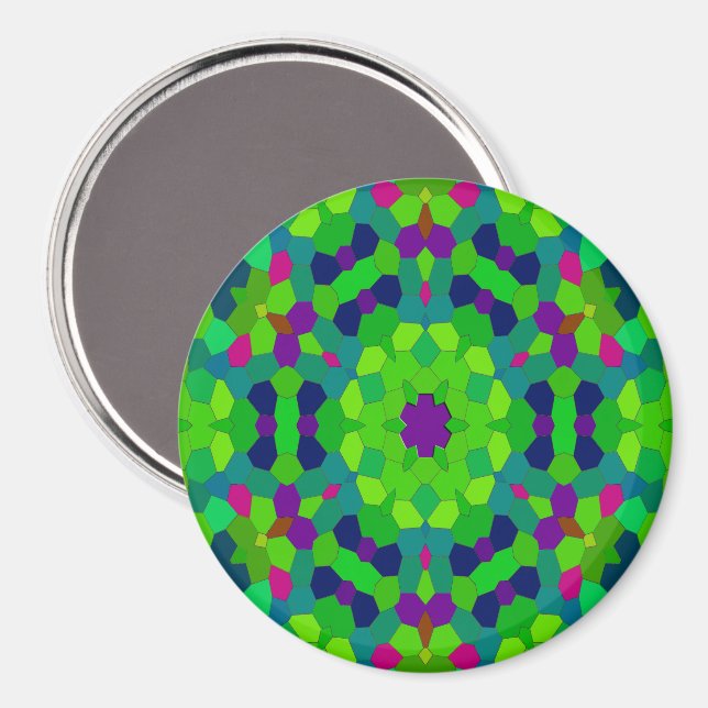 Kalejdoskop genom mina ögon..... magnet (Front/Back)