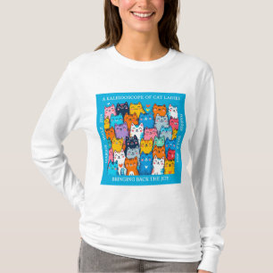 Kalejdoskop i Cat Dam för Kamala Harris T Shirt