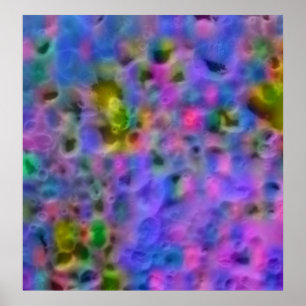 Kalejdoskop i Färg Poster