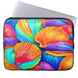 Kalejdoskop i Oceanska Snäckor Laptop Fodral