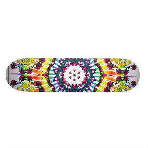 Kalejdoskop och Spiral design: Skateboard för Anpa