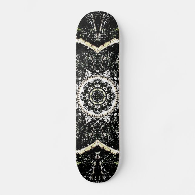 Kalejdoskopisk gotik skateboard bräda 21,5 cm (Framsida)