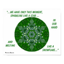 Kalejdoskopisk stjärna SnöflingPoster.1