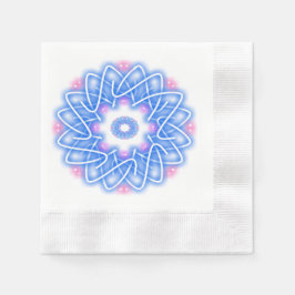 Kalejdoskopiska tryck pappersservett