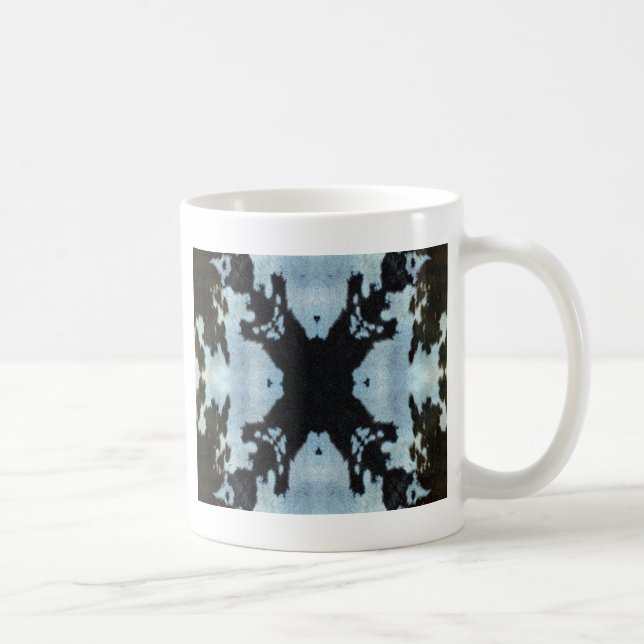 Kalejdoskotsk ficka mönster kaffemugg (Höger)