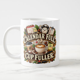 Kalendar Full Kopp Fullare Kontorskaffe Jumbo Mugg