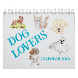 Kalendar Hundälskare 2026 Kalender