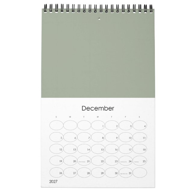 kalender (Dec 2027)
