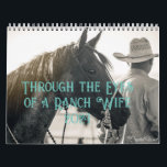 Kalender<br><div class="desc">Se världen som en ranchfru gör! 12 månaders högkvalitativa fotografier från jordens ranchningssida. Hästar,  boskap,  cowboys och rancharbete.</div>