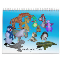 Kalender - 1 2 Månader av Dockor