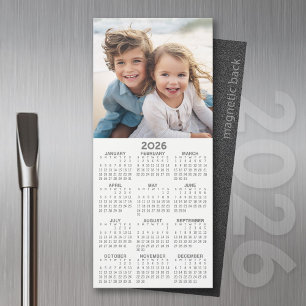 Kalender 1 Fotokollage - Kan redigera Färg