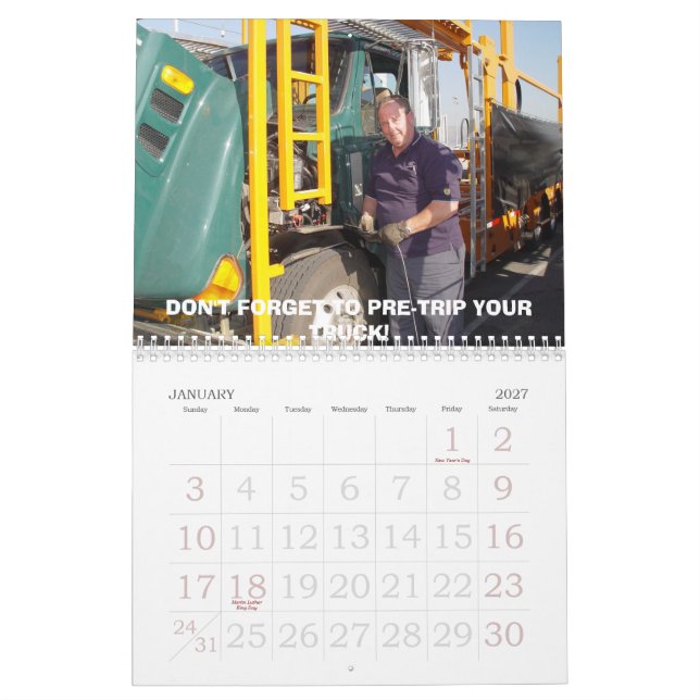 Kalender 2007 projekterar SÄKERHET för 006 2007 (Jan 2027)