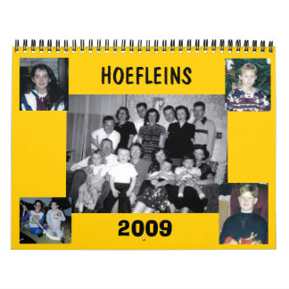 Kalender 2009 av Hoefleins