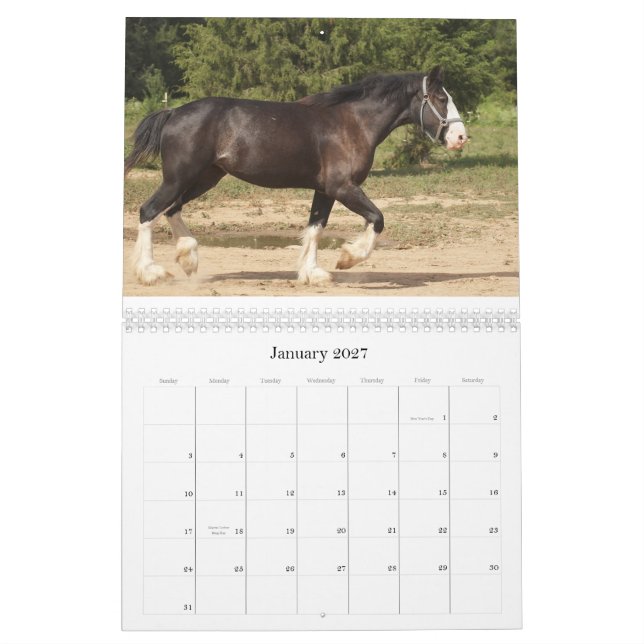 Kalender 2009 för passagebäcklantgård (Jan 2027)