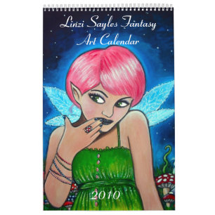 Kalender 2010 för Linzi Sayles fantasikonst