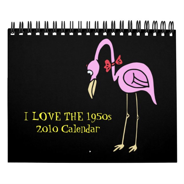 Kalender 2010: I KÄRLEK 1950-talet (Omslag)