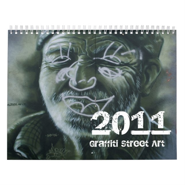 Kalender 2011 för grafittigatakonst (Omslag)