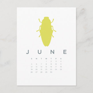 Kalender 2011 - juni vykort
