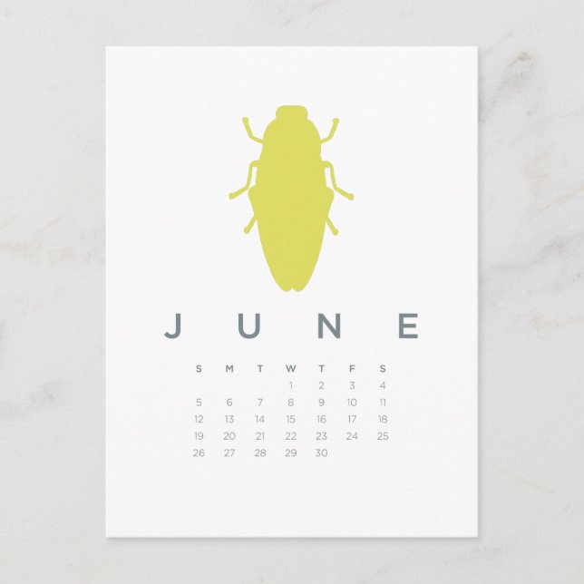 Kalender 2011 - juni vykort (Framsida)