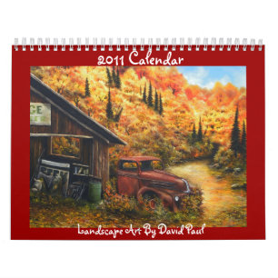 Kalender 2011 landskap konst av David Paul