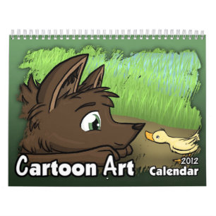 Kalender 2012 av tecknadkonst
