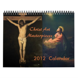 Kalender 2012 för Kristuskonstmästerverk