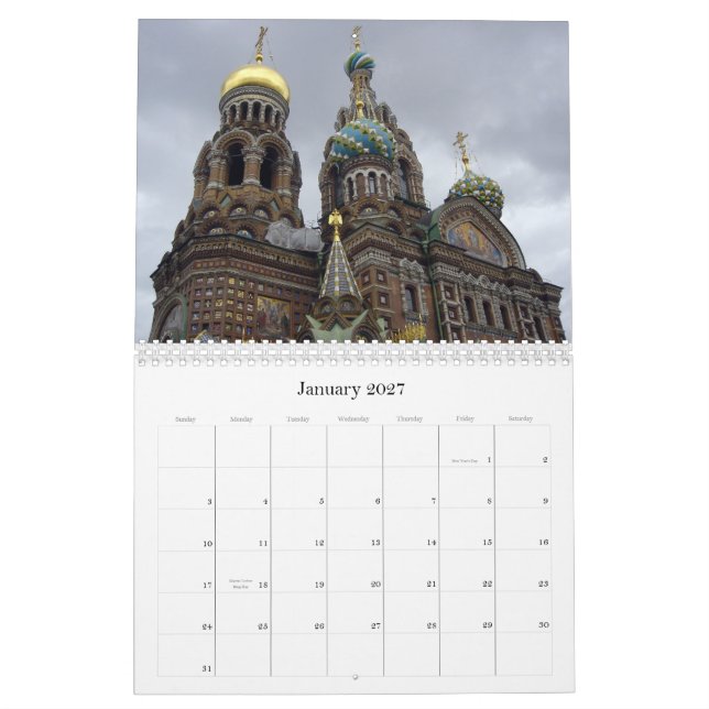 Kalender 2012: Inspirationvärld runt (Jan 2027)