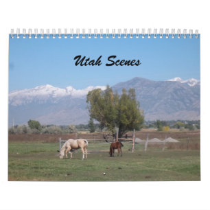 Kalender 2013 av sceniska fläckar i Utah