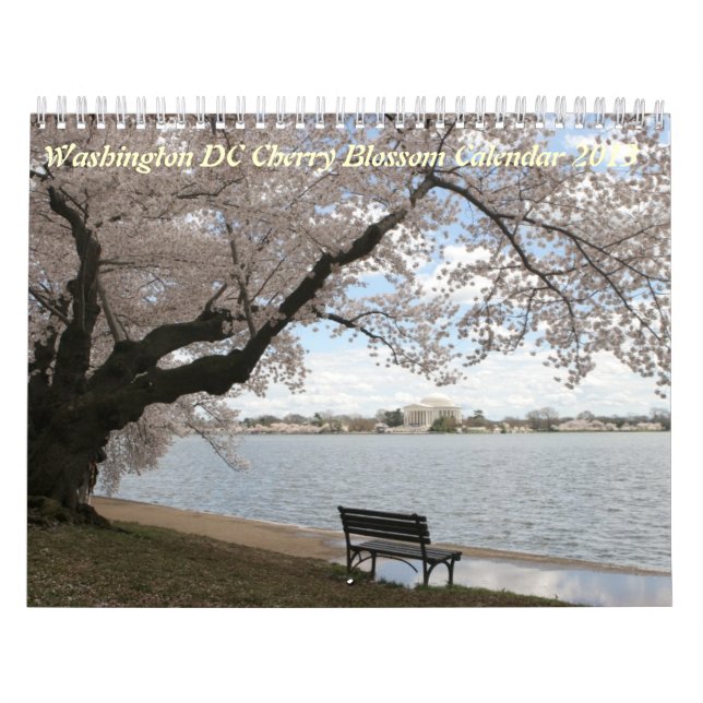 Kalender 2013 för blommar för Washington DC (Omslag)