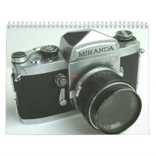 Kalender 2013 för kamera för vintageMiranda G 35