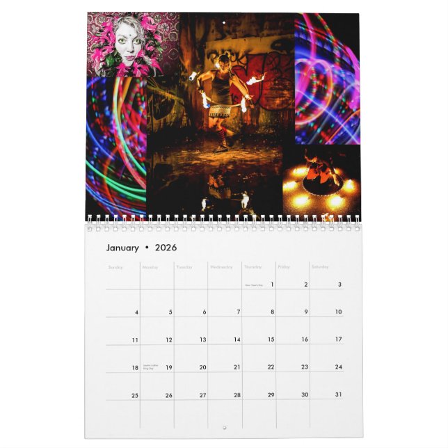 Kalender 2013 - Mina 12 flickvänner (Jan 2026)