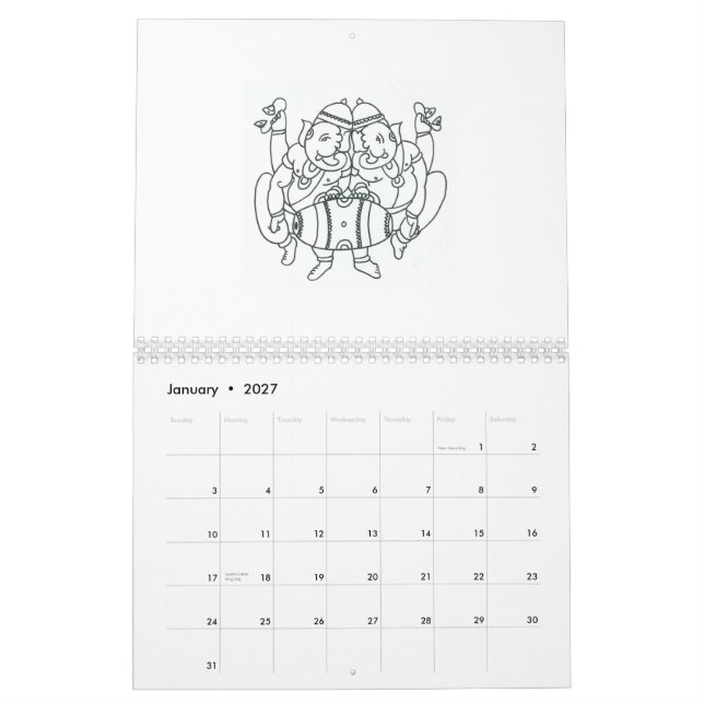 kalender 2014 (Jan 2027)
