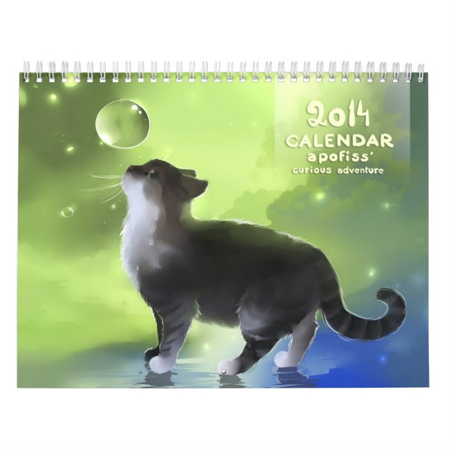Kalender 2014 apofiss nyfikna äventyr (Omslag)