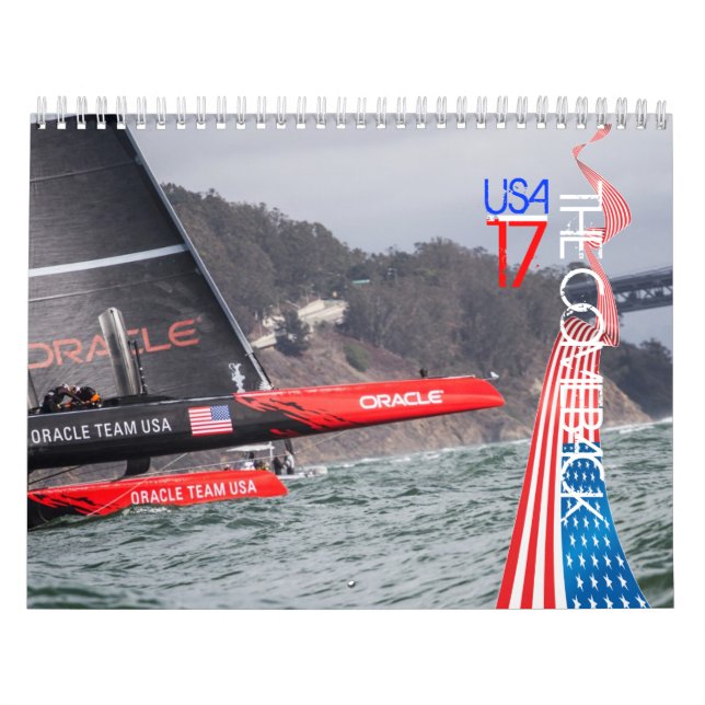 Kalender 2014 av 34th Amerika kopp (Omslag)