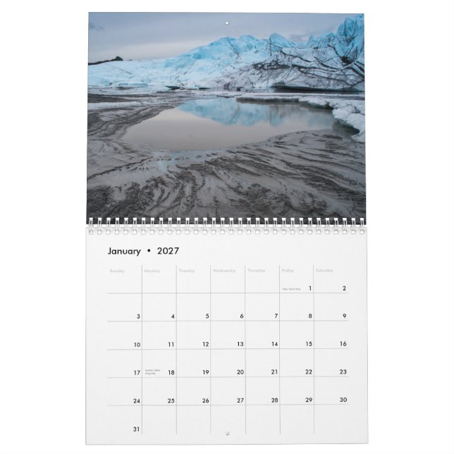 Kalender 2014 av världen (Jan 2027)
