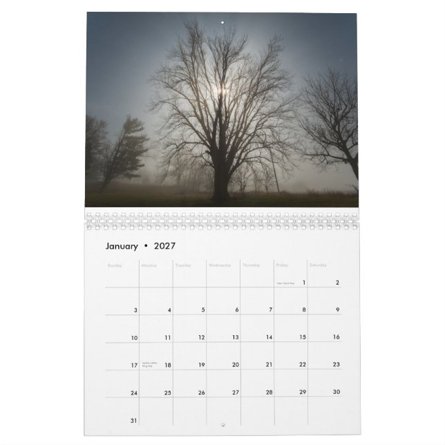 Kalender 2014 för ColtForney fotografi (Jan 2027)